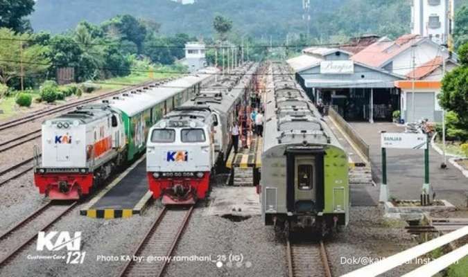 KAI Catat Penjualan Tembus 1,64 Juta Tiket KA Jarak Jauh di Periode Lebaran 1446 H