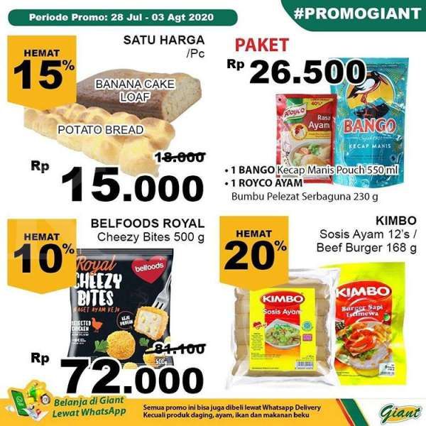 Promo Giant 28 Juli – 3 Agustus 2020