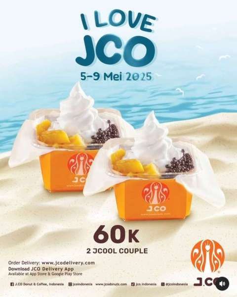 Promo I Love J.CO 5-9 Mei 2025