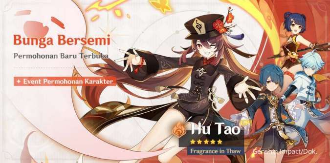 Berikut karakter dalam banner terbaru Genshin Impact, bukan cuma Hu Tao
