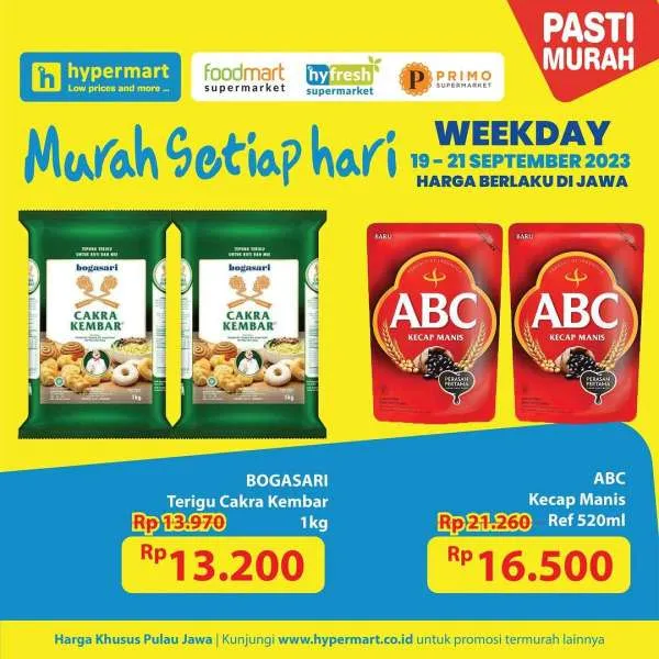 Promo Hypermart Hyper Diskon Weekday Periode 19-21 September 2023