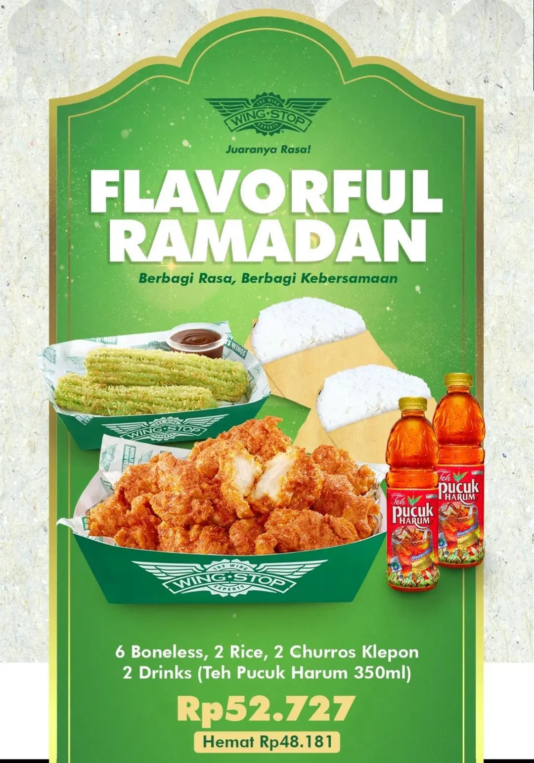 Promo Wingstop Maret-April 2024: Flavorful Ramadan