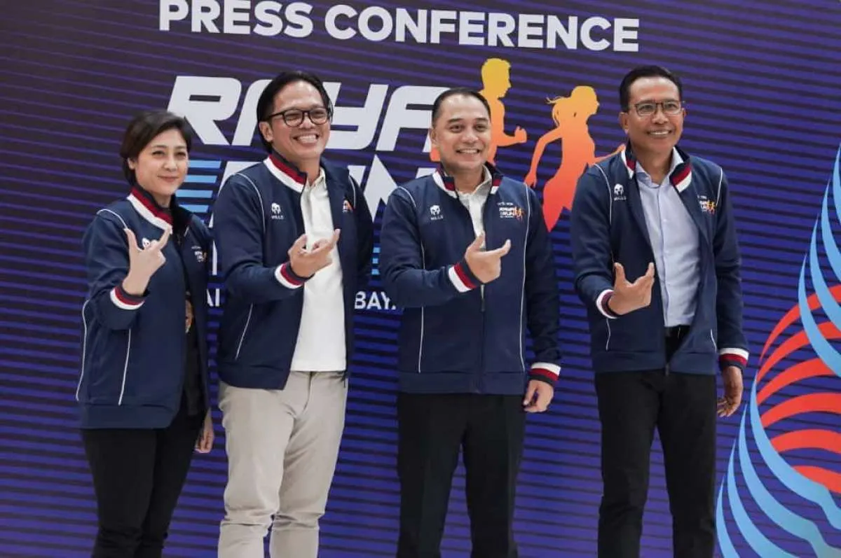 Jadi Sponsor Raya Run, Bank Raya Dorong Geliat Ekonomi Digital di Surabaya
