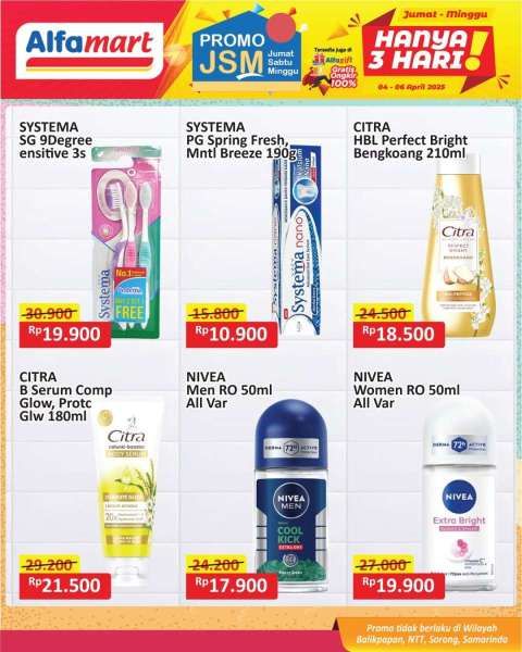 Promo JSM Alfamart 4-6 April 2025