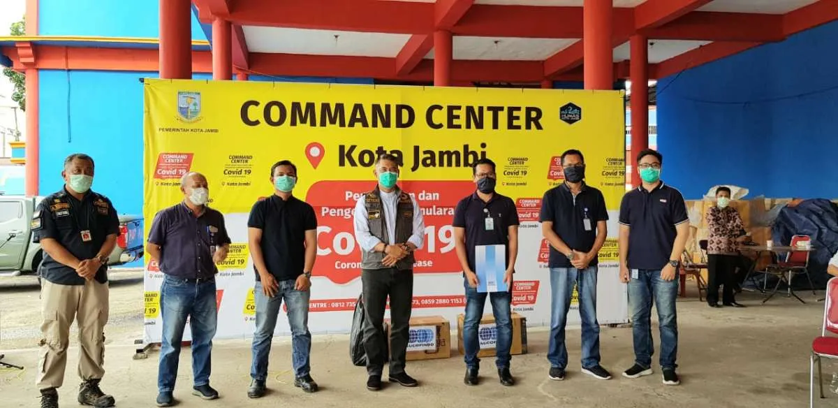 Sucofindo beri bantuan APD dan vitamin ke Pemerintah Daerah Jambi