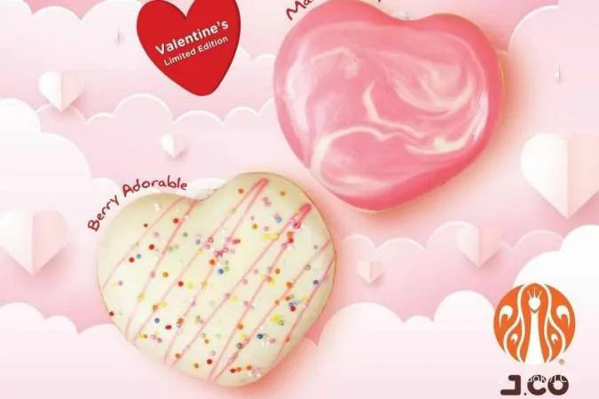 Promo J.CO di Bulan Februari 2023, Ada Donut Limited Edition Spesial Valentine