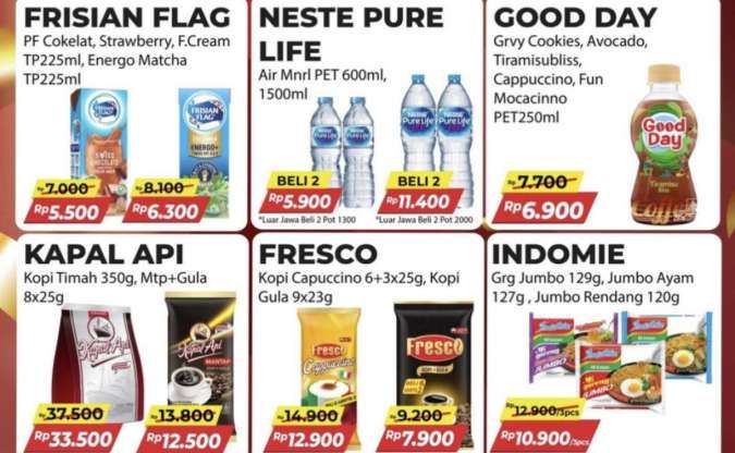 Promo Alfamart Paling Murah Sejagat 16-23 Juli 2025, Indomie Jumbo Beli 3 Lebih Murah