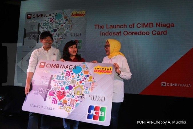 Bidik milenial, kartu kredit CIMB Niaga gandeng Indosat Ooredoo