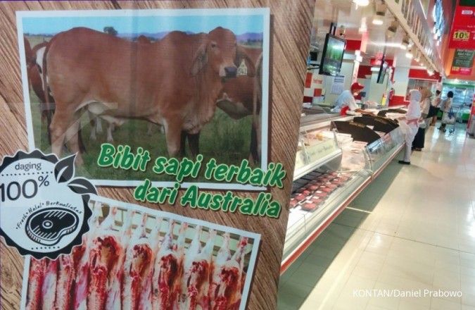 Bulog jajaki impor daging sapi dari India