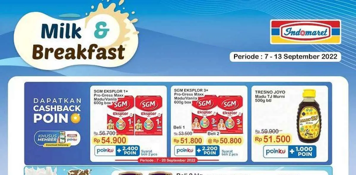 Promo Indomaret Super Hemat Sampai Selasa 13 September 2022, Promo Hari Terakhir!