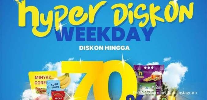 Harga Promo Hypermart 10-12 Januari 2023, Promo Hyper Diskon Weekday Terbaru