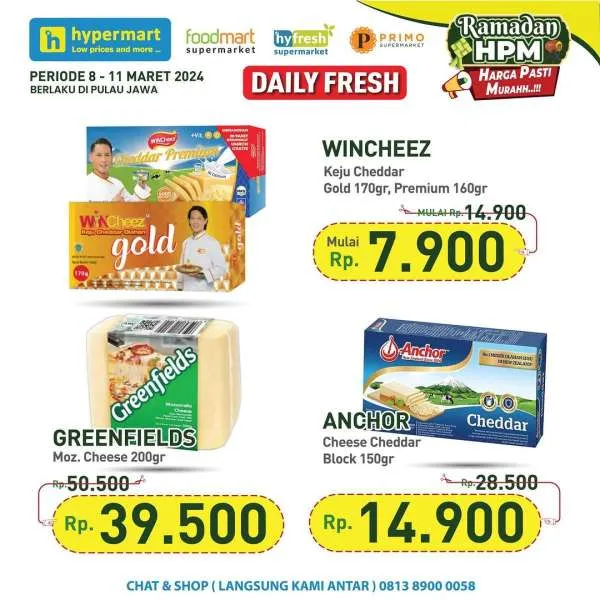 Promo JSM Hypermart Hyper Diskon Weekend Periode 8-11 Maret 2024