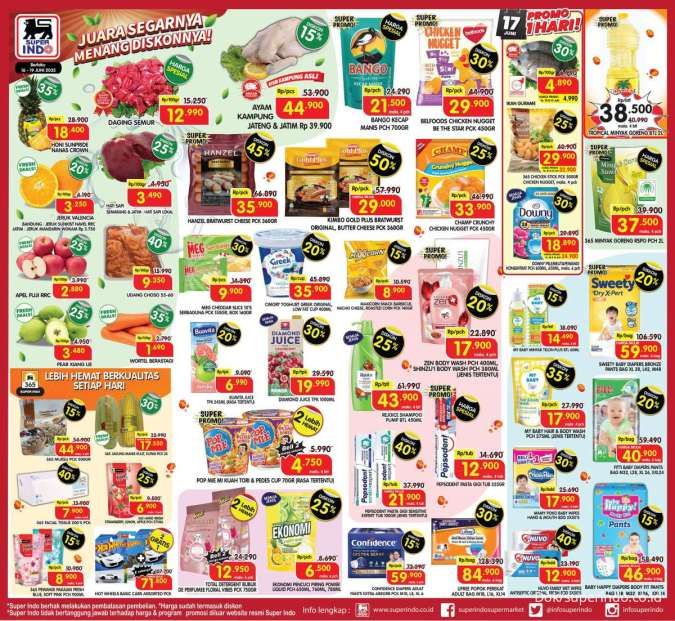 Promo Superindo Weekday 16-19 Juni 2025