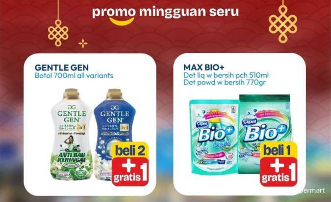 Promo Hypermart Beli Banyak Lebih Hemat 6-12 Februari 2026, Max Bio+ Beli 1 Gratis 1