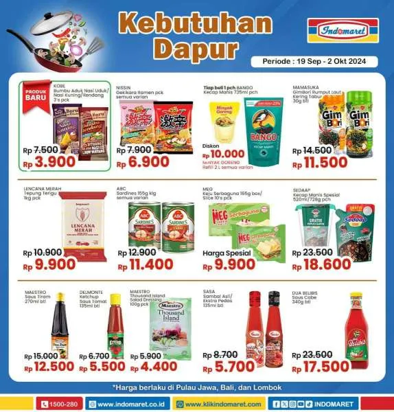 Promo Indomaret Super Hemat Periode 19 September-2 Oktober 2024