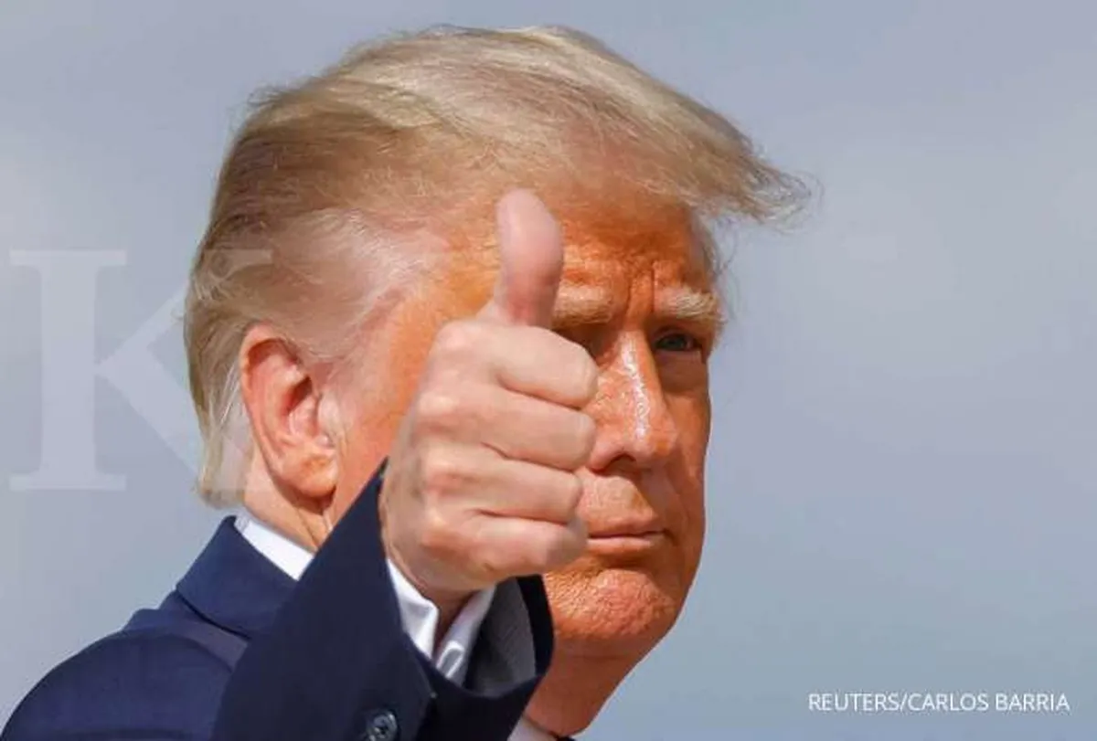 Mengaku kebal virus corona, cuitan Donald Trump ditegur Twitter