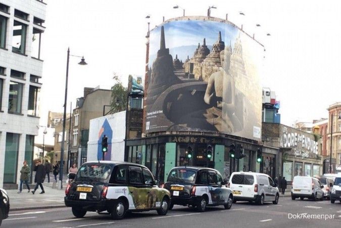 Wonderful Indonesia berseliweran di jalanan London