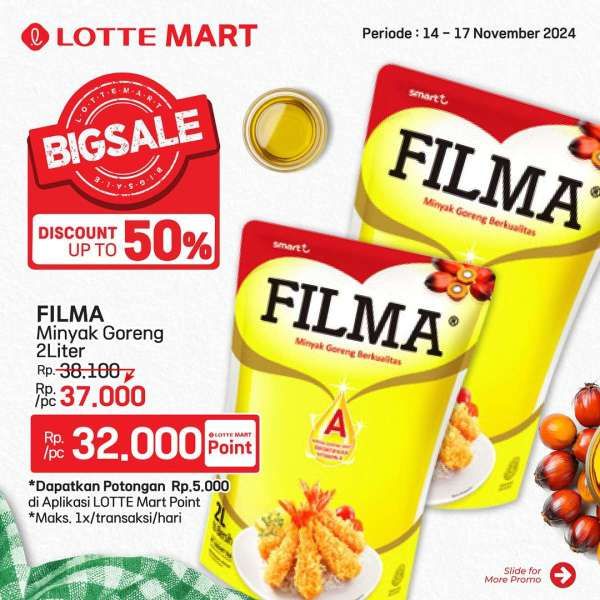 Promo Lotte Mart Weekend 14-17 November 2024