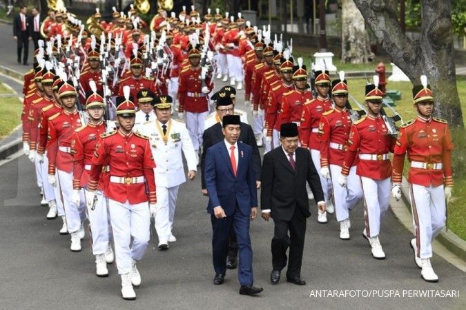 Presiden Jokowi melantik Rusli Baco sebagai wakil gubernur Sulawesi Tengah