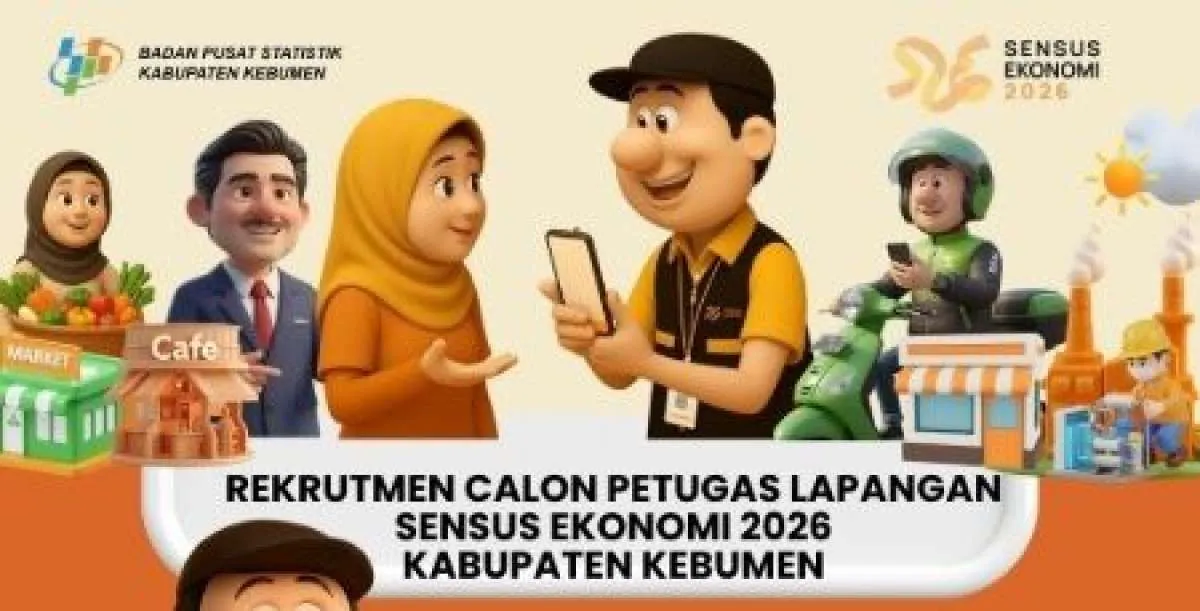 BPS Kebumen Buka Lowongan Kerja Mei 2026, Klik s.bps.go.id/3305daftar_se2026