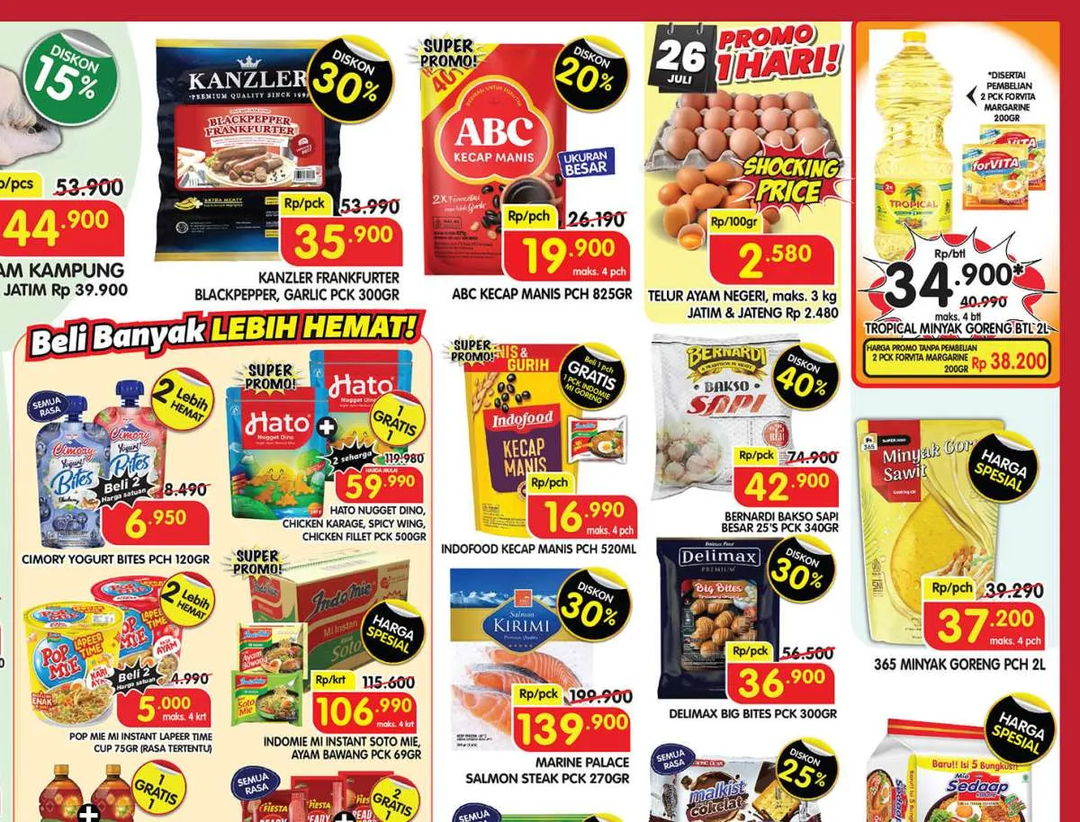Promo Minyak Goreng Weekend Sampai 27 Juli 2025, Dapatkan Tropical Harga Spesial