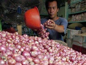 Harga bawang merah merangkak naik