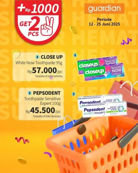 Promo Guardian Super Hemat Periode 12-25 Juni 2025