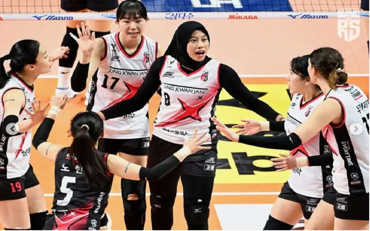 Megawati Tak Terbendung! Red Sparks Unggul di Laga Pertama Playoff Liga Voli Korea