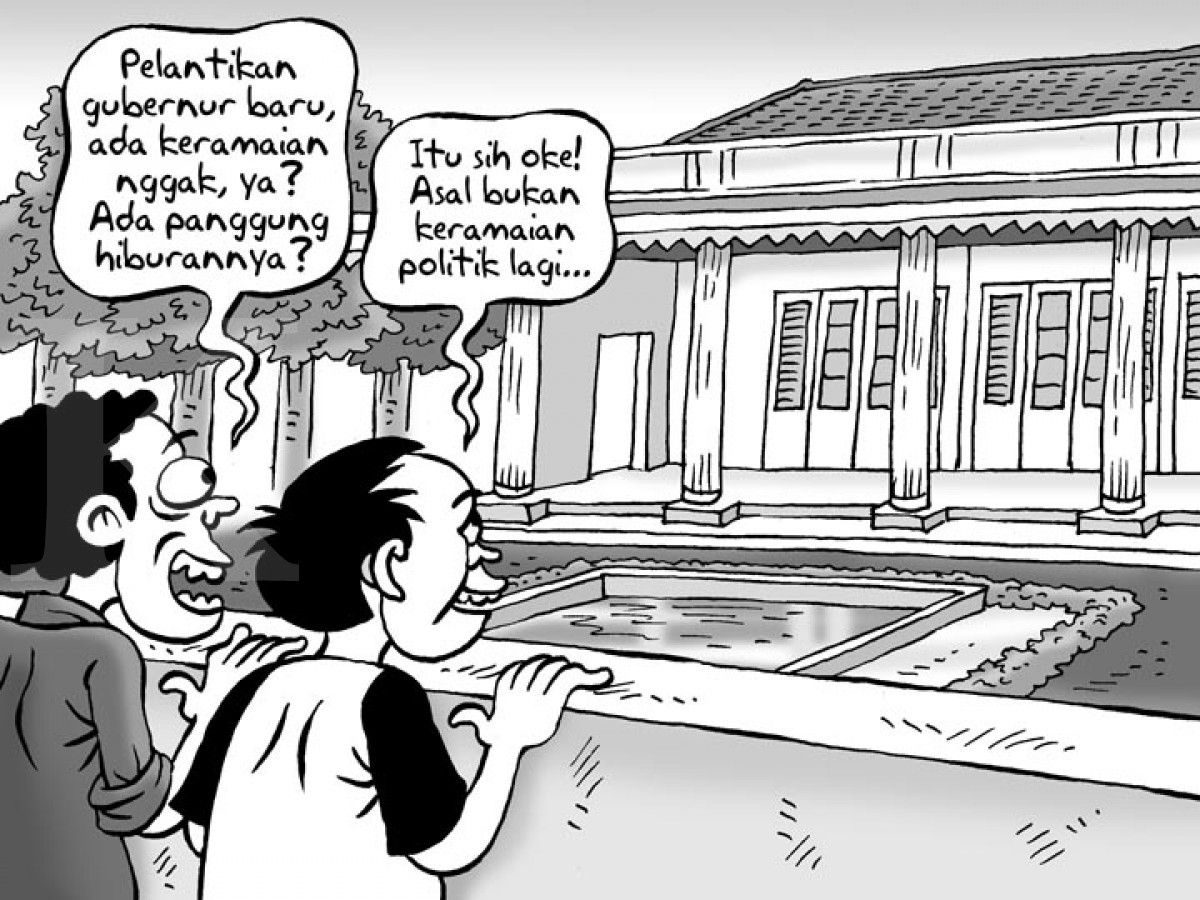 Benny Rachmadi - Menyambut Gubernur Baru