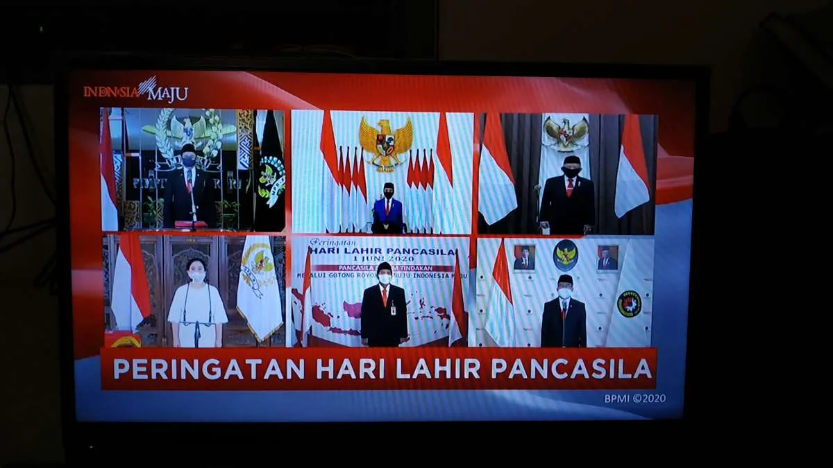 Pemerintah gelar upacara virtual peringati hari lahir pancasila