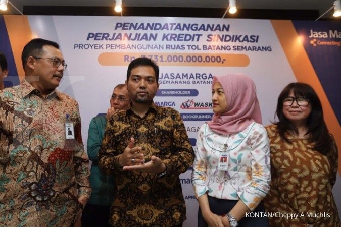 Bank Mandiri salurkan Rp 2,5 triliun untuk biayai ruas Tol Semarang - Batang