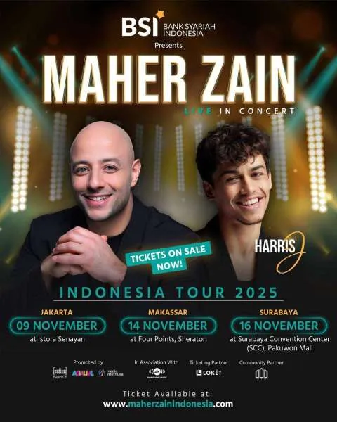 Promo 10.10 BSI Maher Zain Live in Concert with Harris J