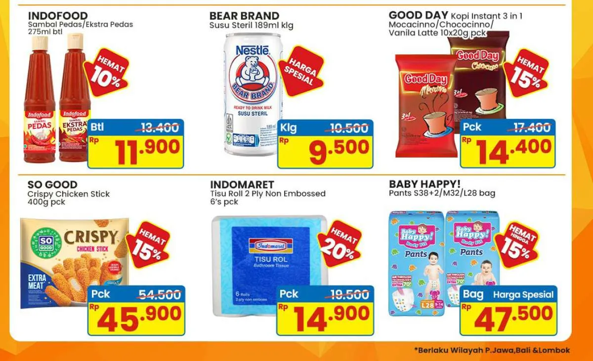 Promo Indomaret Weekend 19-21 September 2025, Nugget & Baby Happy Hemat 15%