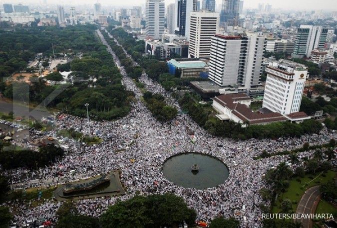 Demonstration , President Jokowi conducts imprompt