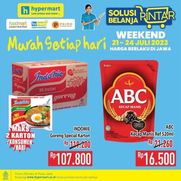 Katalog Harga Promo JSM Hypermart Terbaru 21-24 Juli 2023