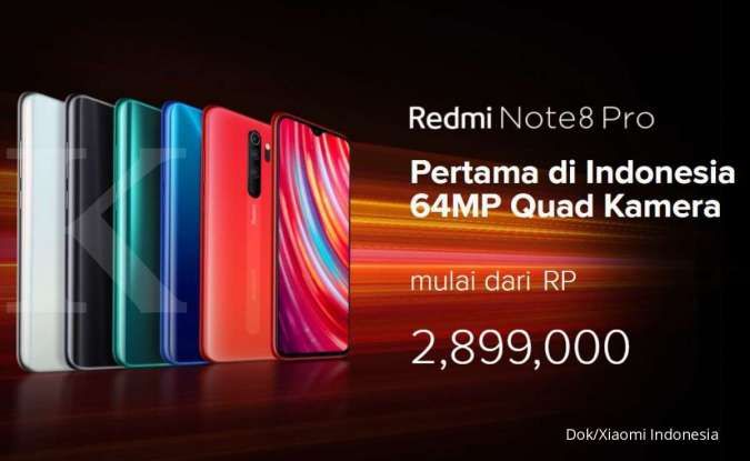 Harga Redmi Note 8 Pro terbaru dibanderol mulai Rp 2,8 jutaan 