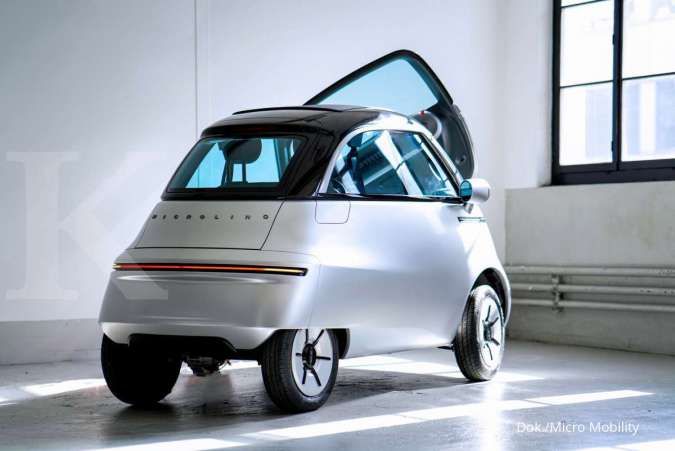  Mobil listrik Microlino, calon mobil listrik terkecil di dunia 