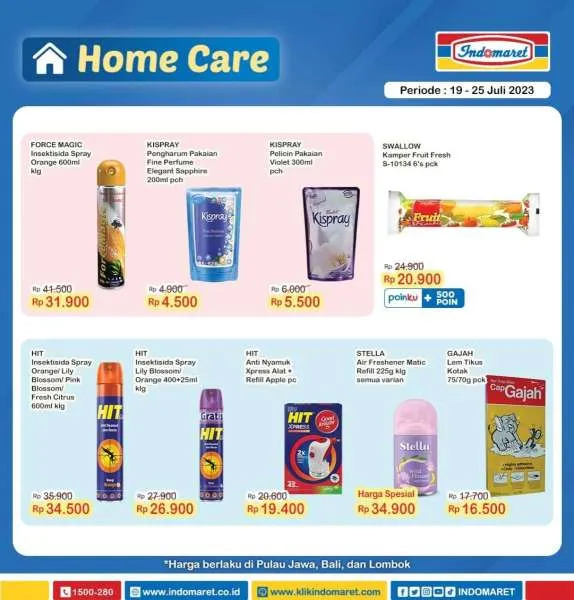 Katalog Harga Promo Indomaret 19-25 Juli 2023, Super Hemat Mingguan Terbaru