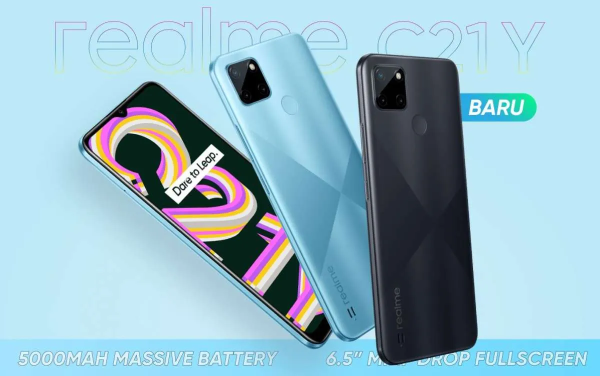 Pilihan HP Realme harga 1 jutaan terbaik 2021: Narzo 30A, Realme C15, Realme C21Y