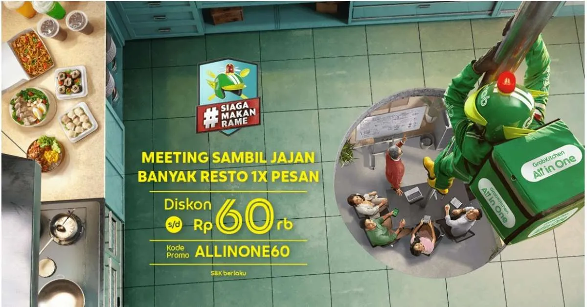 Ogah Debat Pilih Makan Bareng Keluarga atau Teman? GrabKitchenSiaga Bantu Kamu Jajan 