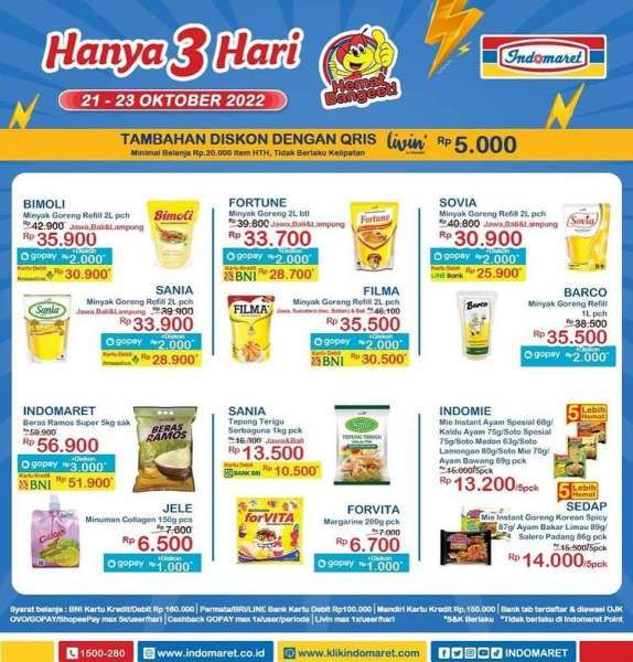 Promo JSM Indomaret 21-23 Oktober 2022