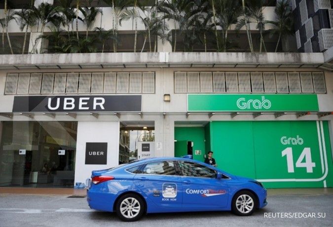 Komisi persaingan usaha Singapura mencurigai transaksi Uber dan Grab