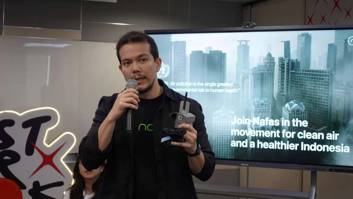 Kolaborasi Bank DBS Indonesia dan Nafas, Pasang 50 Sensor Udara