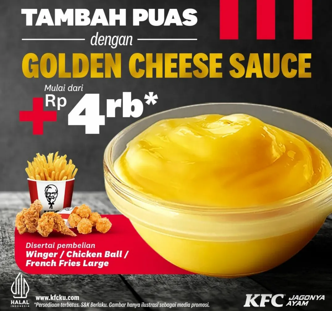 KFC Golden cheese sauce