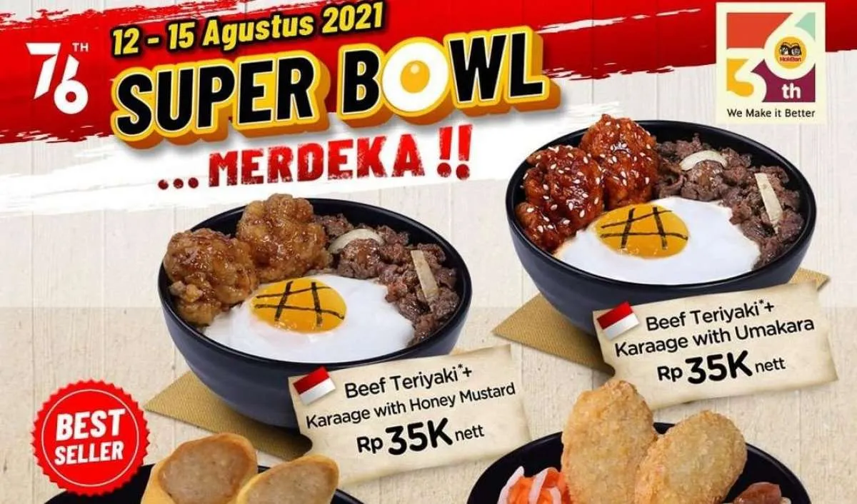 Promo HokBen terbaru hingga 15 Agustus, nikmati menu lezat hanya Rp 30.000-an saja