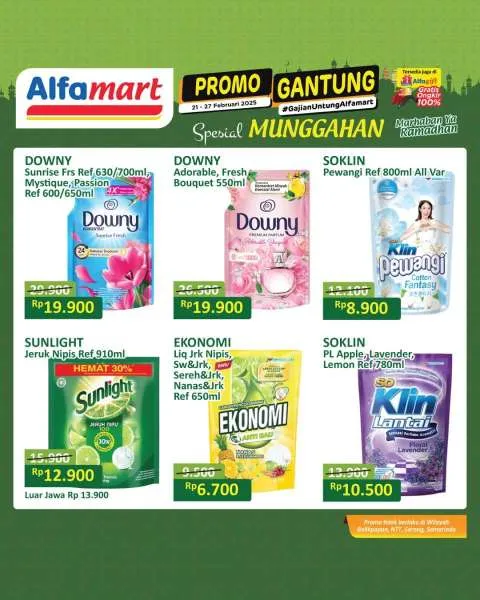 Promo Alfamart Gantung Spesial Munggahan Periode 21-27 Februari 2025