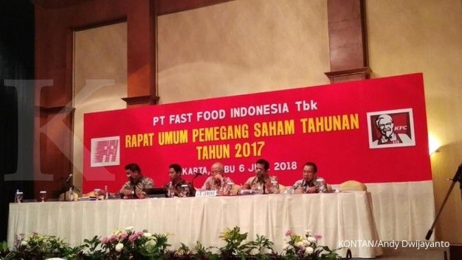 Fast Food Indonesia (FAST) akan tebar dividen Rp 25 per saham