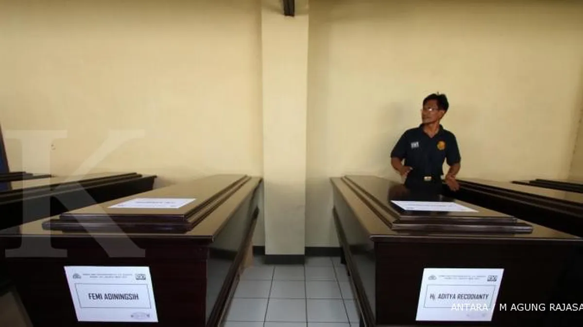 Identifikasi korban oleh keuarga telah selesai