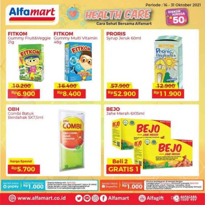 Promo Alfamart Health Care