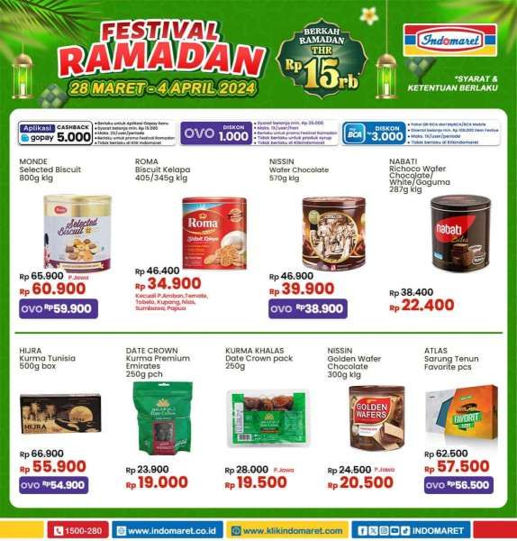 Promo Indomaret Festival Ramadan Sampai 4 April 2024